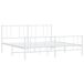 Estructura de cama 180x200 Estructura de cama 180x200 Blanco