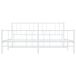 Estructura de cama 180x200 Estructura de cama 180x200 Blanco