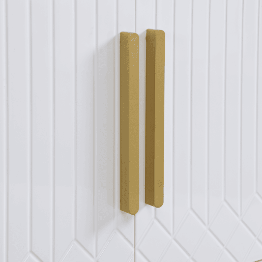 Móvel de TV 170cm de MDF com 4 portas e 2 gavetas,branco Móvel de TV 170cm de MDF com 4 portas e 2 gavetas,branco