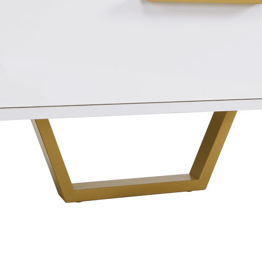 Móvel de TV 170cm de MDF com 4 portas e 2 gavetas,branco Móvel de TV 170cm de MDF com 4 portas e 2 gavetas,branco