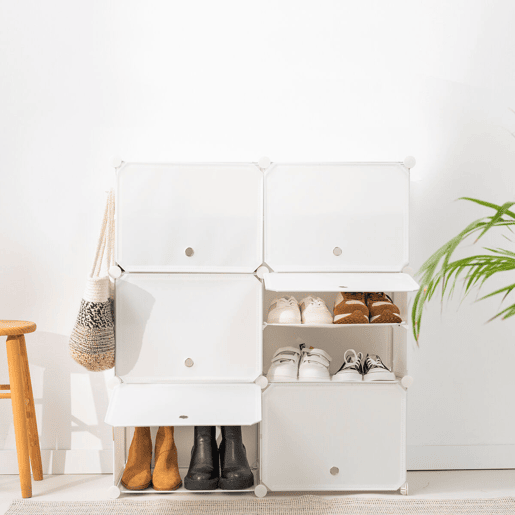 Sapateira Modular Portátil InnovaGoods Branco - 28 pares Sapateira Modular Portátil InnovaGoods Branco - 28 pares