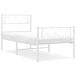 Estructura de cama 100x190 Estructura de cama 100x190 Blanco