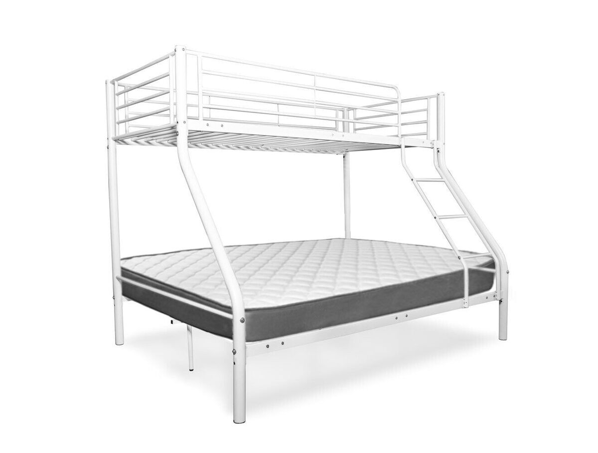 Litera de Matrimonio Metalica AS121 con colchon 135cm 145x200