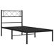 Estructura de cama 75x190 Estructura de cama 75x190 Negro