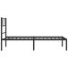 Estructura de cama 75x190 Estructura de cama 75x190 Negro