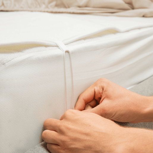 Aquecedor de Camas Elétrico Individual Krewarm InnovaGoods 60 W 80 x 150 cm Branco