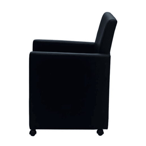 vidaXL Cadeiras de jantar 2 pcs couro artificial preto vidaXL Cadeiras de jantar 2 pcs couro artificial preto