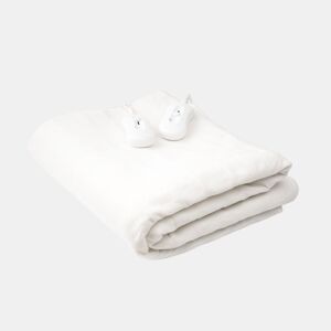 Aquecedor de Camas Elétrico Duplo Blewarm InnovaGoods 60+60 W 140 x 160 cm Branco