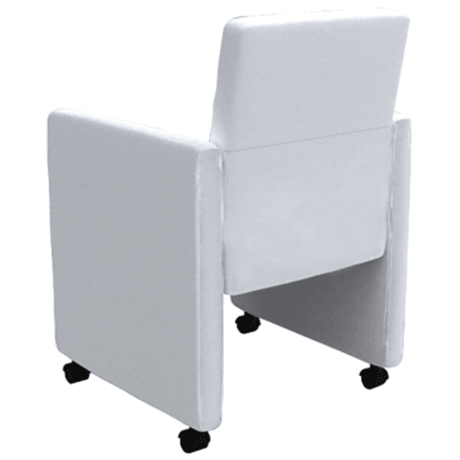 vidaXL Cadeiras de jantar 6 pcs couro artificial branco vidaXL Cadeiras de jantar 6 pcs couro artificial branco