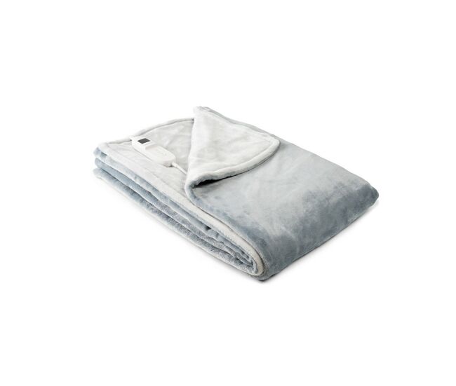 Manta eléctrica elakef innovagoods gris 120 x 160 cm 160 w