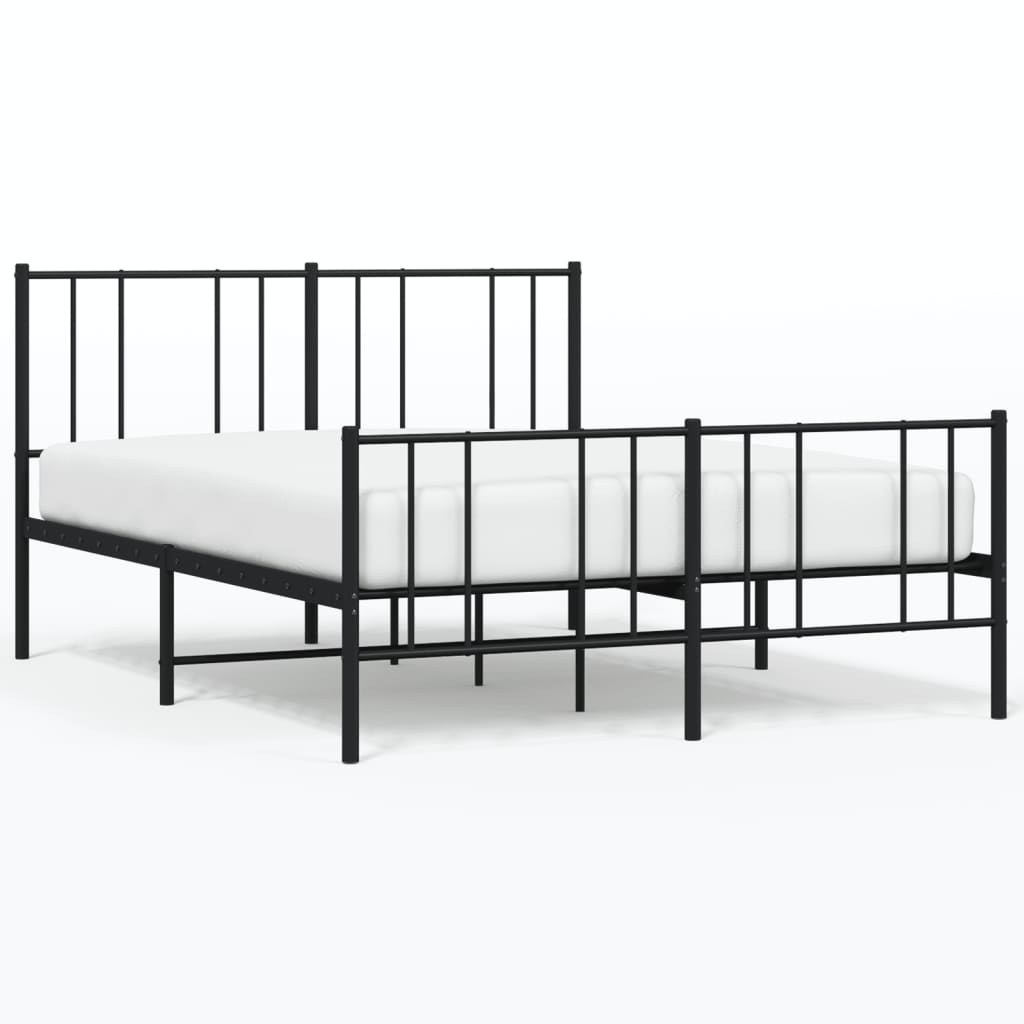 Estructura de cama 120x190 Negro