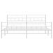 Estructura de cama 200x200 Estructura de cama 200x200 Blanco
