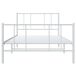 Estructura de cama 80x200 Estructura de cama 80x200 Blanco