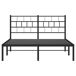 Estructura de cama 140x190 Estructura de cama 140x190 Negro