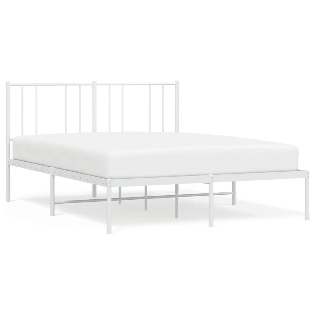 Estructura de cama 140x190 Blanco