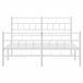 Estructura de cama 140x190 Estructura de cama 140x190 Blanco