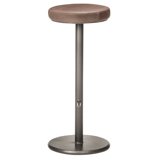vidaXL Bancos de bar 2 pcs couro genuĂno envelhecido castanho vidaXL Bancos de bar 2 pcs couro genuĂno envelhecido castanho
