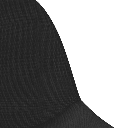 vidaXL Bancos de bar 2 pcs tecido preto vidaXL Bancos de bar 2 pcs tecido preto