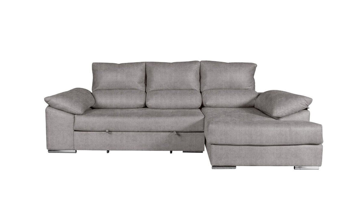 Sofa Cama Chaise Longue Daniel Gris