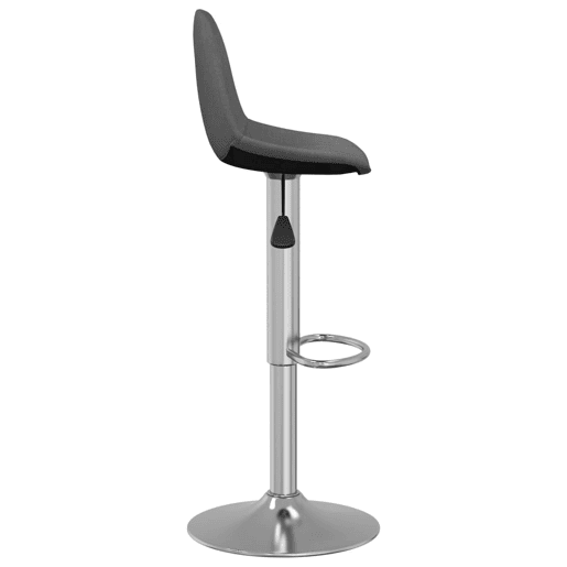vidaXL Bancos de bar 2 pcs tecido cinzento-escuro vidaXL Bancos de bar 2 pcs tecido cinzento-escuro