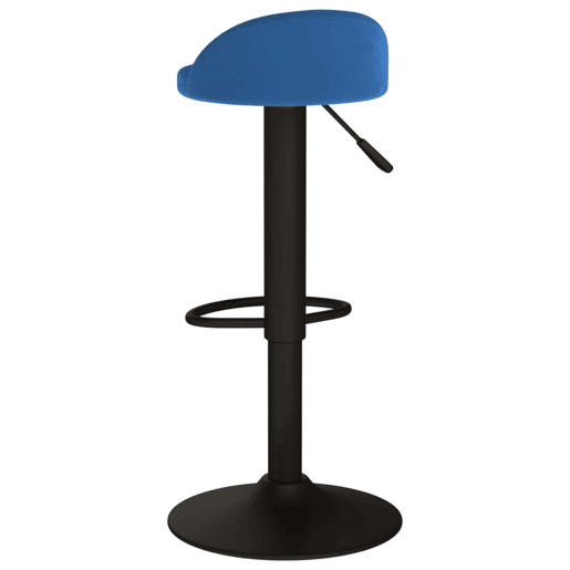 vidaXL Bancos de bar 2 pcs veludo azul vidaXL Bancos de bar 2 pcs veludo azul