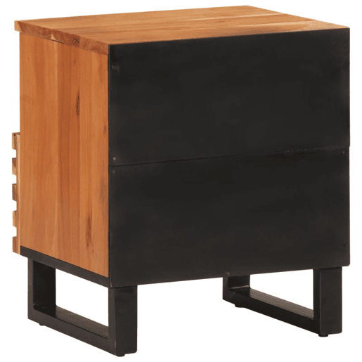 vidaXL Mesa de cabeceira 40x34x46 cm madeira de acácia maciça vidaXL Mesa de cabeceira 40x34x46 cm madeira de acácia maciça