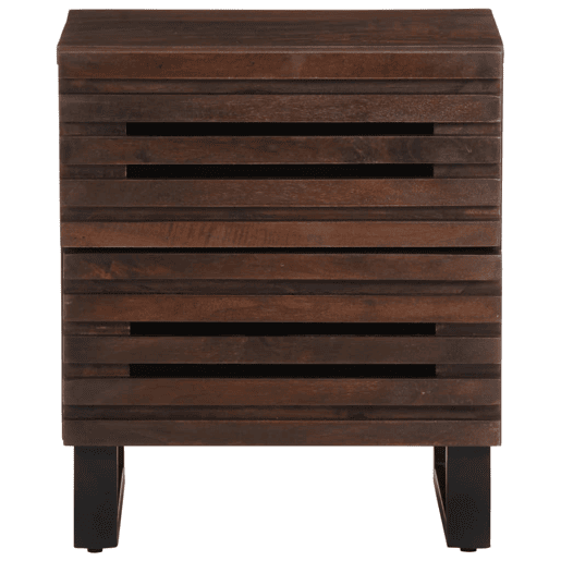 vidaXL Mesas de cabeceira 2 pcs 40x34x46 cm madeira mangueira maciça vidaXL Mesas de cabeceira 2 pcs 40x34x46 cm madeira mangueira maciça