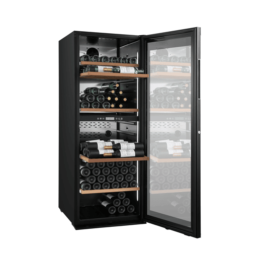 Cave de Vinho conectada CLIMADIFF MILLESIME190DB até 193 garrafas com 2 zonas de temperatura