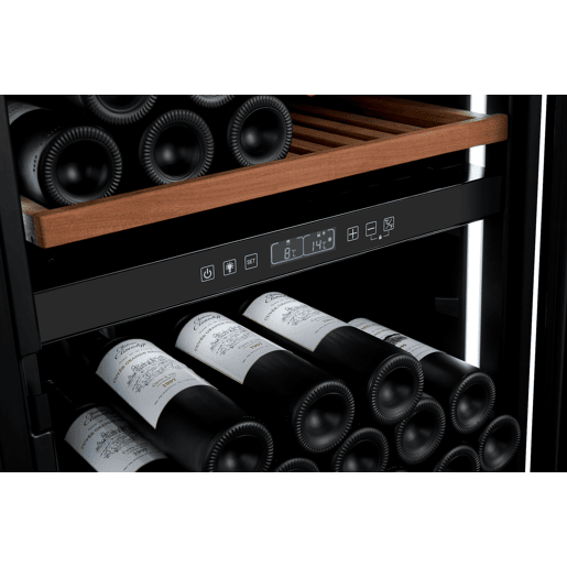 Cave de Vinho conectada CLIMADIFF MILLESIME190DB até 193 garrafas com 2 zonas de temperatura