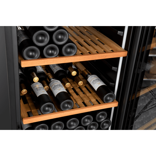 Cave de Vinho conectada CLIMADIFF MILLESIME190DB até 193 garrafas com 2 zonas de temperatura