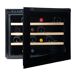 Vinoteca Integrable en columna VINOBOX 24 Design - 24 botellas Vinoteca Integrable en columna VINOBOX 24 Design - 24 botellas Negro