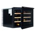 Vinoteca Integrable en columna VINOBOX 24 Design - 24 botellas Vinoteca Integrable en columna VINOBOX 24 Design - 24 botellas Negro