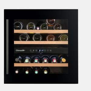 Cave de Vinho Encastre CLIMADIFF CBI40D1B até 36 garrafas com 2 zonas de temperatura