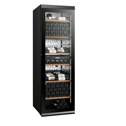 Cave de Vinho conectada CLIMADIFF MILLESIME240DB até 237 garrafas com 2 zonas de temperatura