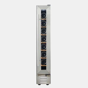 Cave de Vinho Encastre VINOBOX 7 Design Inox até 7 garrafas