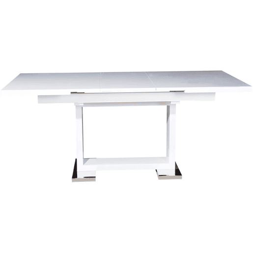 Mesa de jantar extensível Toda - 140180 x 90 x 77 cm - Branco