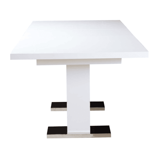 Mesa de jantar extensível Toda - 140180 x 90 x 77 cm - Branco