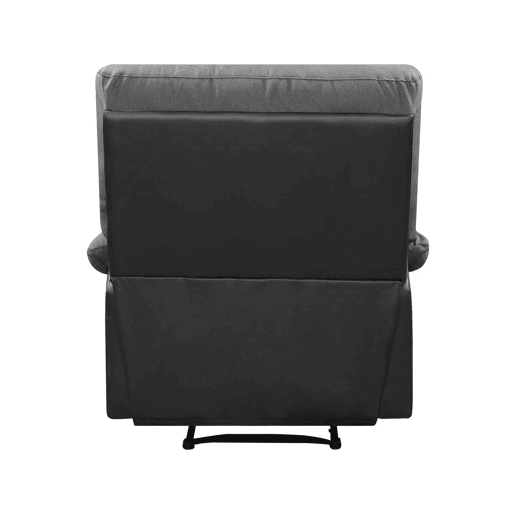 Poltrona de relaxamento Lincoln - 90 x 89 x 103 cm - PretoCinza escuro
