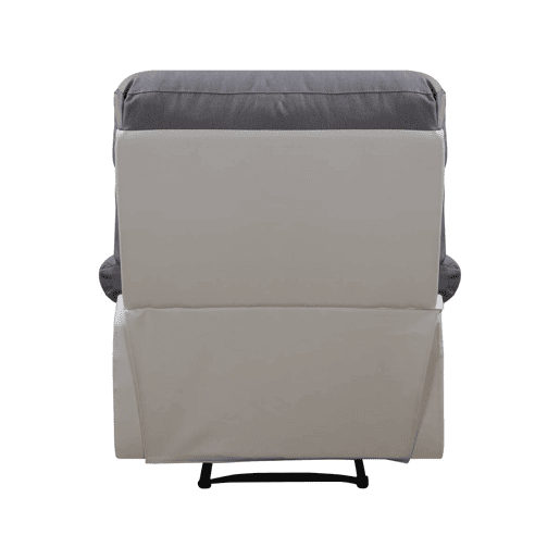 Poltrona de relaxamento Lincoln - 90 x 89 x 103 cm - BrancoCinza claro