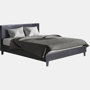 Cama Lina - 140 x 190 cm - Preto