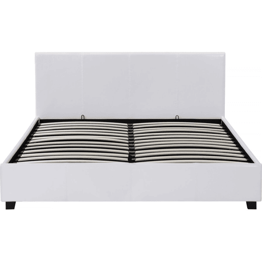 Cama de casal com baú Carla - 160 x 200 cm - Branco