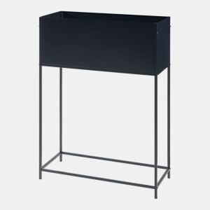 Mesa de cultivo metálica Porsgrunn 100x70x30cm - Preto en.casa