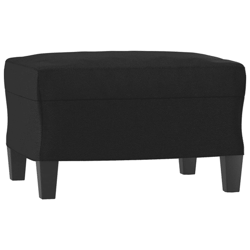 vidaXL 3 pcs conjunto de sofás couro artificial preto vidaXL 3 pcs conjunto de sofás couro artificial preto