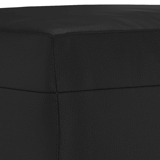 vidaXL 3 pcs conjunto de sofás couro artificial preto vidaXL 3 pcs conjunto de sofás couro artificial preto