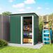 Cobertizo de Jardín Acero Galvanizado Outsunny Cobertizo de Jardín Acero Galvanizado Outsunny Verde
