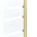 Beliani Mampara de ducha de doble panel TUAPI Beliani Mampara de ducha de doble panel TUAPI