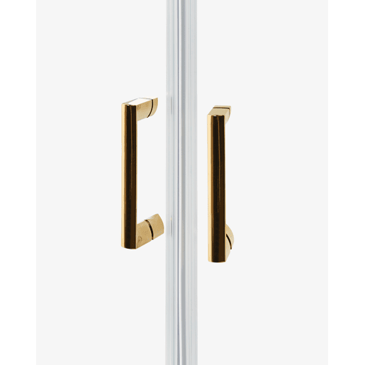 Cabine de duche JUKATAN 80 x 80 x 185 cm Dourado