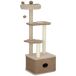 Árbol para Gato Aglomerado de Madera, Cachemira PawHut Árbol para Gato Aglomerado de Madera, Cachemira PawHut Marrón