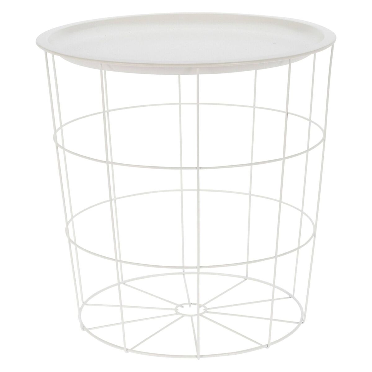 Well Home Mesa auxiliar en metal