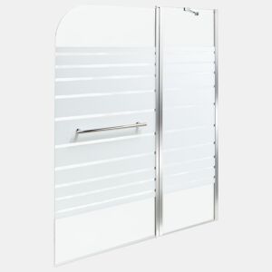Painel de duche TUAPI 140 x 100 cm Prateado